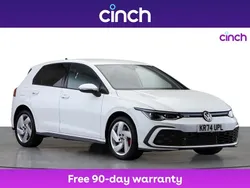 White Used 2024 VW Golf VIII GTE Hatchback | £25,989 (A bit pricey)