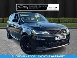 Black Used 2019 Land Rover Range Rover Sport HSE Dynamic SUV | £31,995 (Fair price)