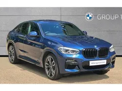 Blue Used 2019 BMW X4 Shadowline SUV | £34,995 (A bit pricey)
