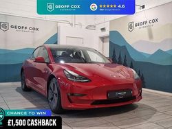 Red Used 2021 Tesla Model 3 Long Range AWD Sedan | £18,995 (Fair price)