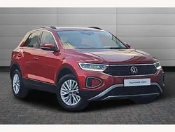 Red Used 2022 VW T-Roc Life SUV | £19,895 (Fair price)