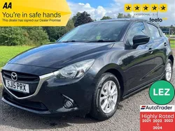 Black Used 2015 Mazda 2 Hatchback | £5,495 (Fair price)