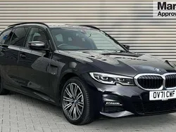Black Used 2022 BMW 330e M Sport Estate | £23,028 (Good price)