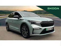 Silver Used 2024 Skoda Enyaq iV SportlinePlus SUV | £30,995 (Expensive)