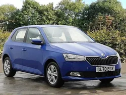 Energy blue Used 2020 Skoda Fabia SE Hatchback | £9,495
