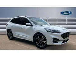 White Used 2022 Ford Kuga ST-Line X SUV | £21,917 (Fair price)
