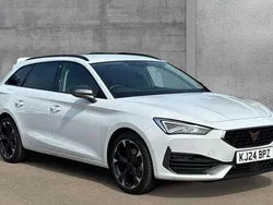 White Used 2024 Cupra Leon Estate | £21,990 (Fair price)