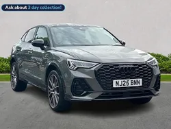 Grey Used 2025 Audi Q3 Black Edition SUV | £37,068 (Fair price)