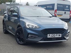 Blue Used 2020 Ford Focus Active X Hatchback | £13,698 (Fair price)