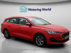 Red Used 2023 Ford Focus Titanium Estate | £17,300 (Fair price)