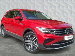 Red Used 2022 VW Tiguan Elegance SUV | £24,850 (Fair price)