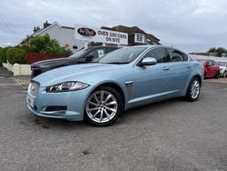 Blue Used 2011 Jaguar XF Premium Luxury Sedan | £4,499 (Expensive)