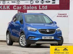 Blue Used 2017 Vauxhall Mokka X Elite SUV | £8,795 (Fair price)