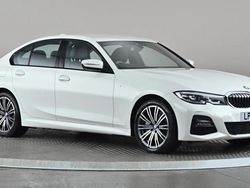 White Used 2021 BMW 330e M Sport Sedan | £26,798