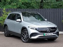Iridium silver metallic Used 2024 Mercedes EQB350 AMG Line Premium SUV | £33,998 (A bit pricey)
