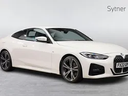 White Used 2022 BMW 420 M Sport Coupe | £28,500 (Fair price)