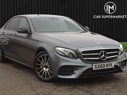 Grey Used 2019 Mercedes E220 AMG line Sedan | £15,885 (Fair price)