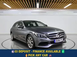 Grey Used 2016 Mercedes C350e Estate | £10,699 (Fair price)