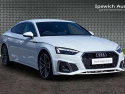 White Used 2024 Audi A5 Sportback S-Line Hatchback | £30,213 (Fair price)