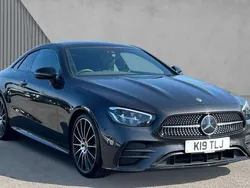 White Used 2022 Mercedes E300 AMG line Coupe | £34,614 (Fair price)