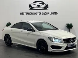 White Used 2014 Mercedes CLA200 AMG Sedan | £13,000 (Fair price)