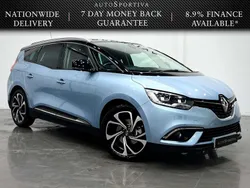 Blue and black Used 2017 Renault Grand Scénic IV Signature MPV | £13,990 (A bit pricey)