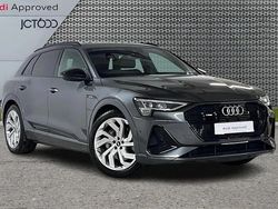 Grey Used 2021 Audi e-tron Black Edition SUV | £29,745 (Fair price)