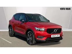 Red Used 2021 Volvo XC40 R-Design SUV | £22,574 (Fair price)