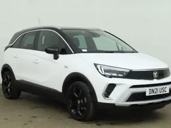 White Used 2021 Vauxhall Crossland X SRi SUV | £10,385 (Fair price)