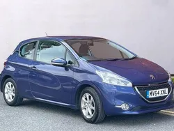 Blue Used 2014 Peugeot 208 Active Hatchback | £4,995 (Fair price)