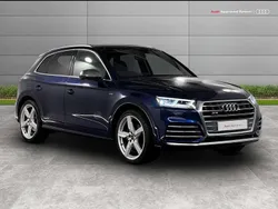 Blue Used 2018 Audi SQ5 S-Line SUV | £27,799 (Fair price)