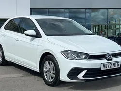 White Used 2022 VW Polo Life Hatchback | £16,091 (Fair price)