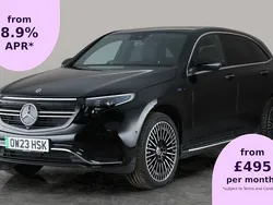 Black Used 2023 Mercedes EQC400 AMG line SUV | £31,967 (Fair price)