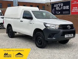 White Used 2018 Toyota HiLux Active Pickup | £13,990 (A bit pricey)