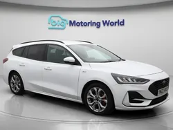 White Used 2022 Ford Focus ST-Line Estate | £10,300 (Good price)
