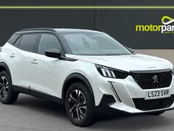 Polar white gloss Used 2023 Peugeot 2008 GTi SUV | £18,000 (Good price)