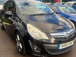 Carbon black flash Used 2011 Vauxhall Corsa SRi Hatchback | £2,975 (Fair price)