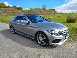 Silver Used 2016 Mercedes C300 AMG Line Premium Plus Sedan | £9,950 (Super price)