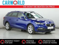 Blue Used 2021 Seat Leon SE Dynamic Estate | £9,700 (Good price)
