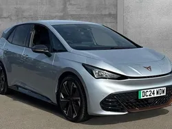 Metallic geyser silver Used 2024 Cupra Born e-Boost Hatchback | £24,390 (Fair price)