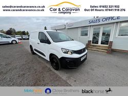 White Used 2021 Peugeot Partner Premium Van | £7,350 (Fair price)