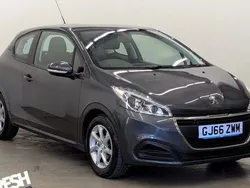 Grey Used 2016 Peugeot 208 Active Hatchback | £3,890 (Fair price)
