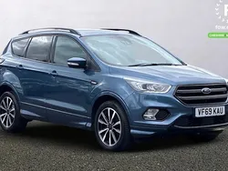 Blue Used 2019 Ford Kuga ST-Line SUV | £17,399 (Fair price)