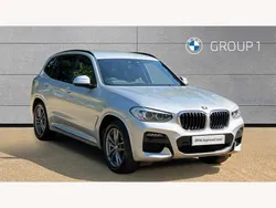 Silver Used 2021 BMW X3 M Sport SUV | £26,995 (Good price)