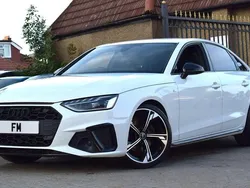 White Used 2021 Audi A4 Black Edition Sedan | £14,450 (A bit pricey)