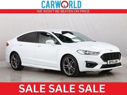 White Used 2019 Ford Mondeo ST-Line Hatchback | £10,943 (A bit pricey)