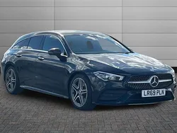 Cosmos black Used 2019 Mercedes CLA220 AMG Line Premium Sedan | £19,990 (Fair price)