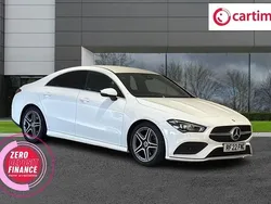 White Used 2022 Mercedes CLA180 AMG line Sedan | £23,500 (Good price)