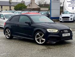 Black Used 2017 Audi S3 Sportback Black Edition Hatchback | £17,499 (Fair price)