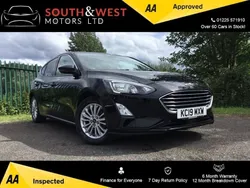 Black Used 2019 Ford Focus Titanium Hatchback | £7,855 (A bit pricey)